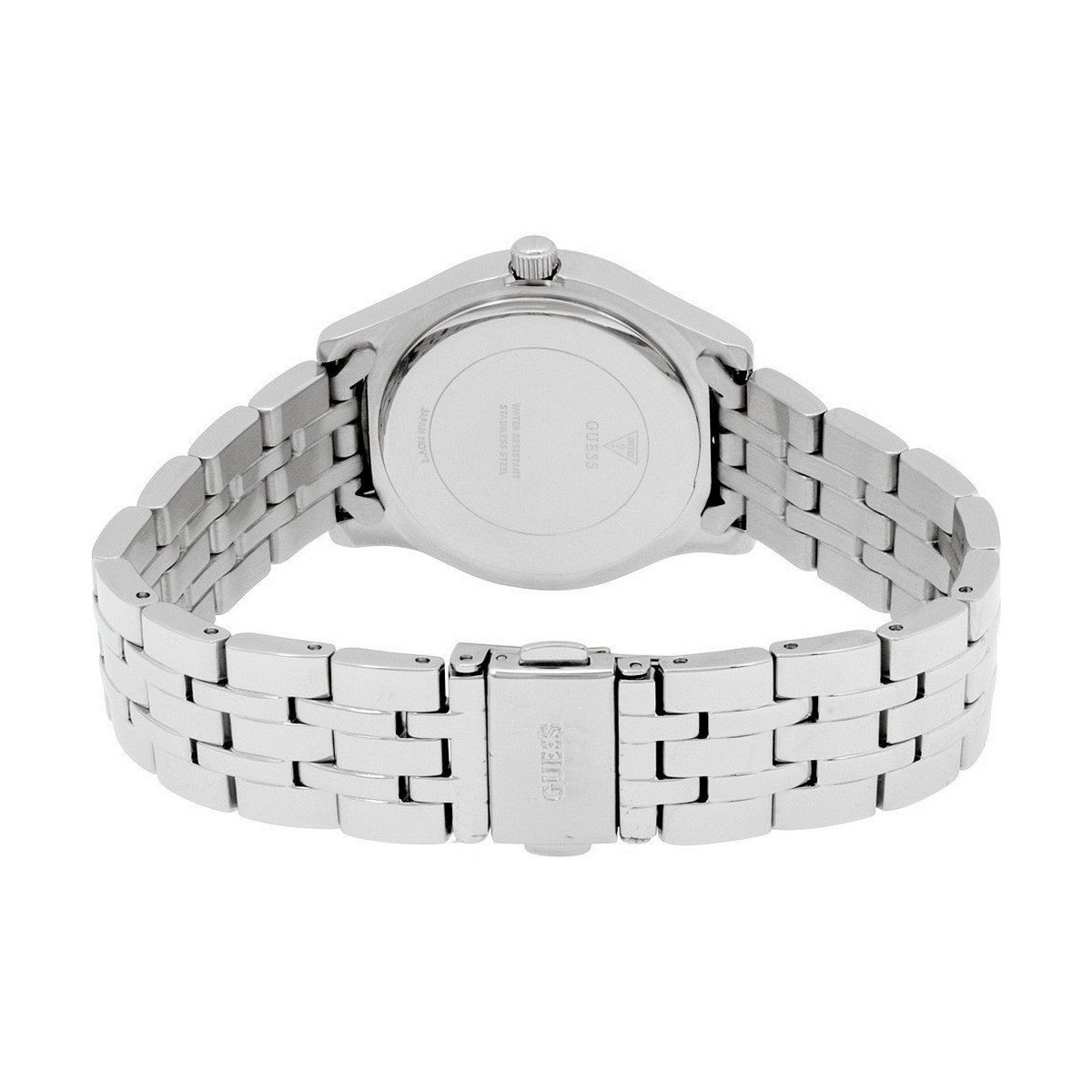 Montre Femme Guess W0769L1 – 32 mm, Acier Inoxydable Argent, Cadran Beige, Quartz