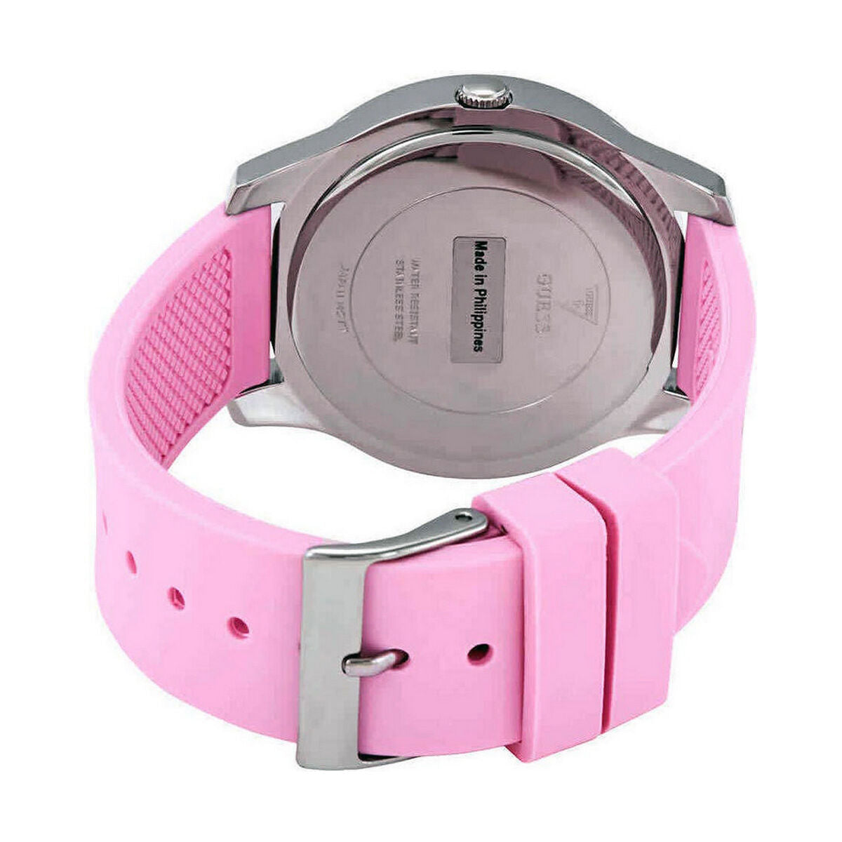 Montre Femme Guess W1223L1 – Élégance Moderne, Quartz & Bracelet Silicone