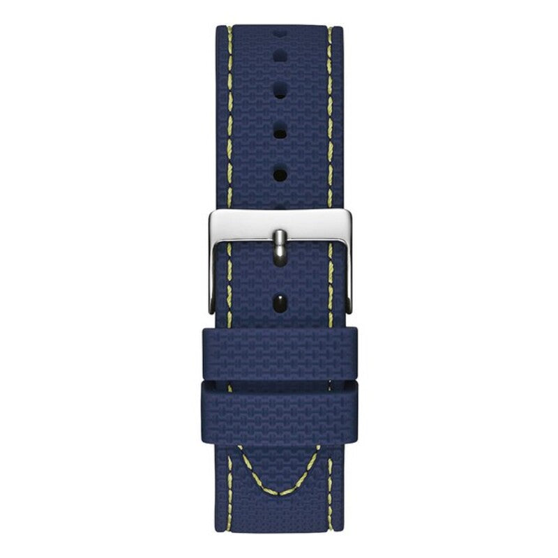 Montre Homme Guess W1256G3 (Ø 46 mm) – Quartz, Design Bleu Sport & Bracelet Caoutchouc