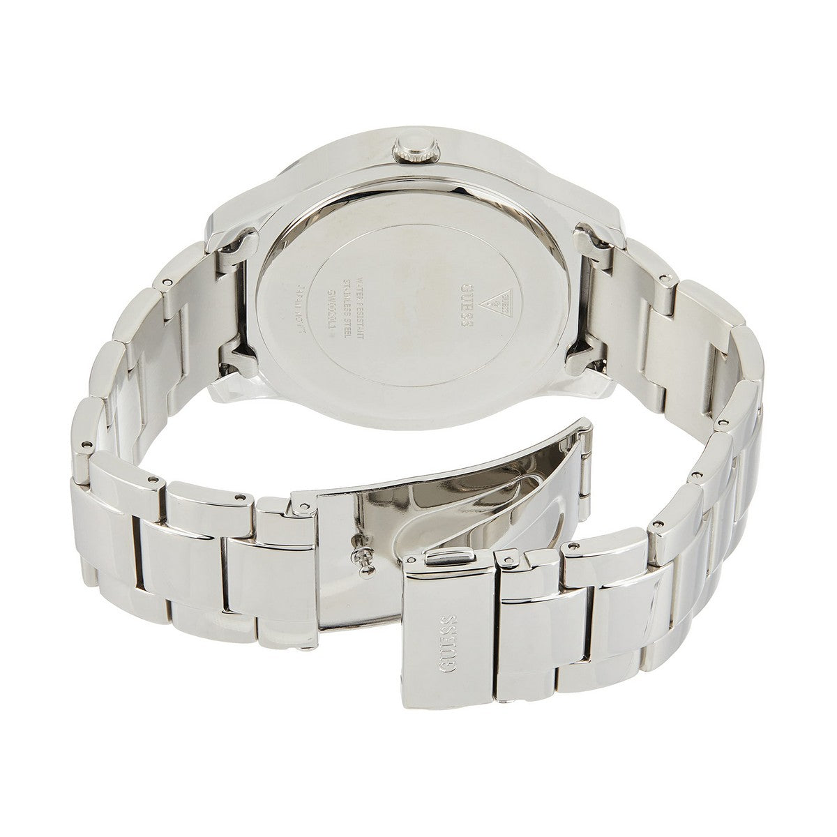 Montre Femme Guess GW0020L1 (Ø 42 mm) – Quartz Élégante en Acier Inoxydable Argenté