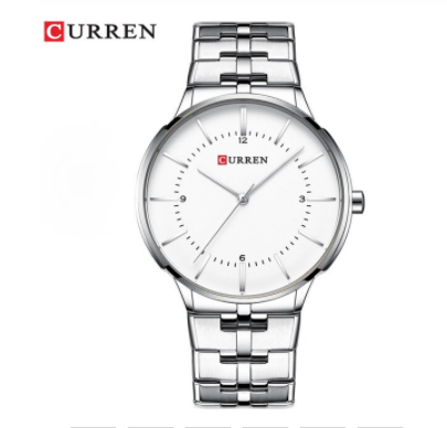 Montre Homme CURREN Discreet Classic Metal I 551171 – Quartz Japonais, Acier Inoxydable, Ø 42 mm, Étanche 30M