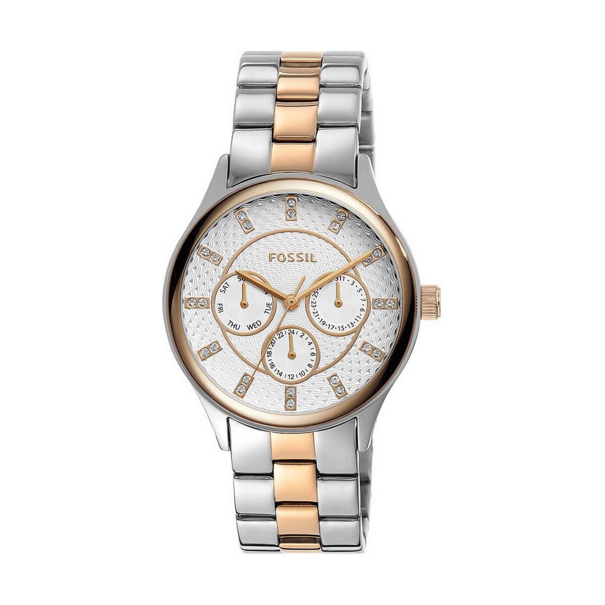 Montre Femme Fossil MODERN SOPHISTICATE (Ø 36 mm) – Quartz, Acier Inoxydable, Date, Étanche 5 ATM