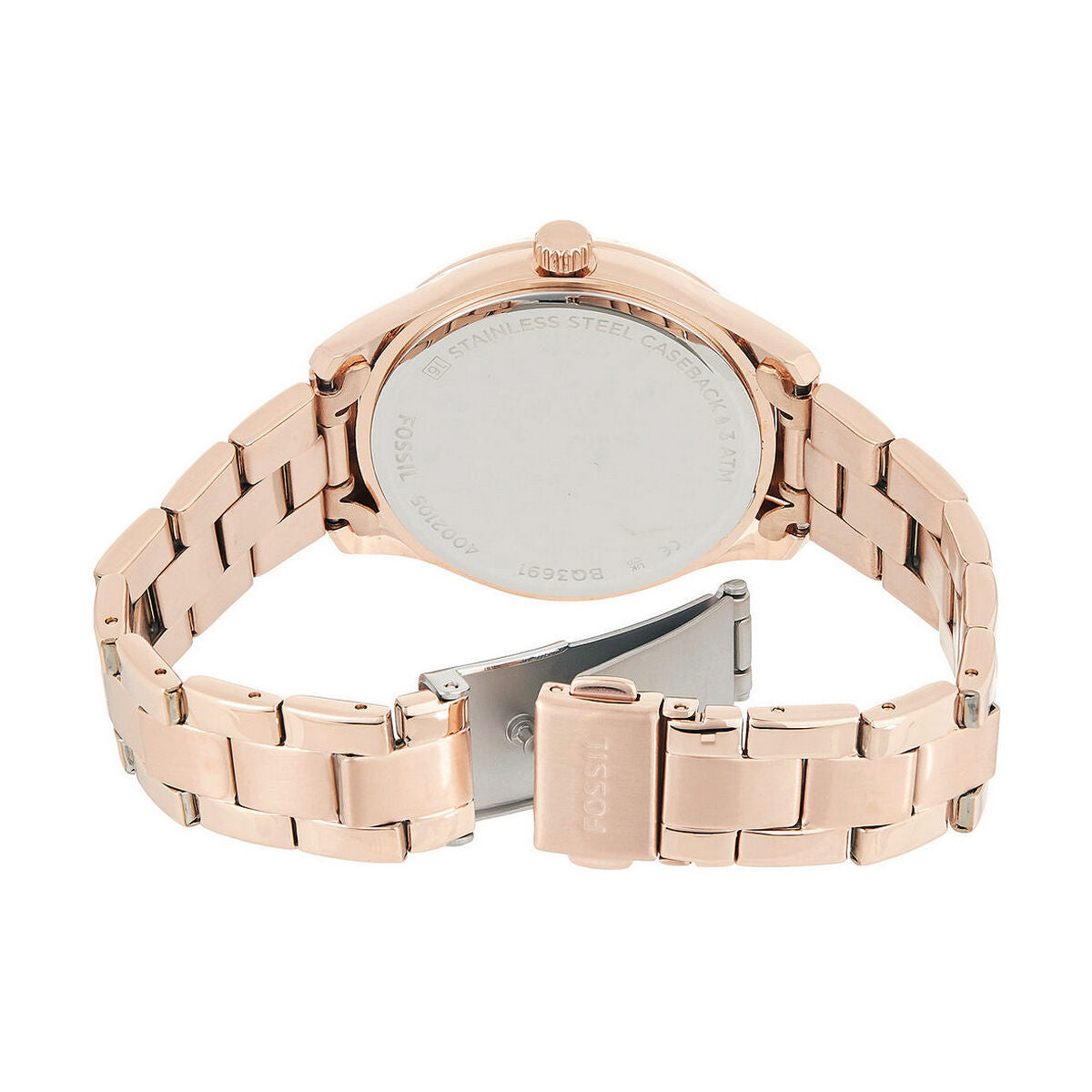 Montre Femme Fossil RYE (Ø 36 mm) – Quartz, Acier Inoxydable, Date, Étanche 3 ATM