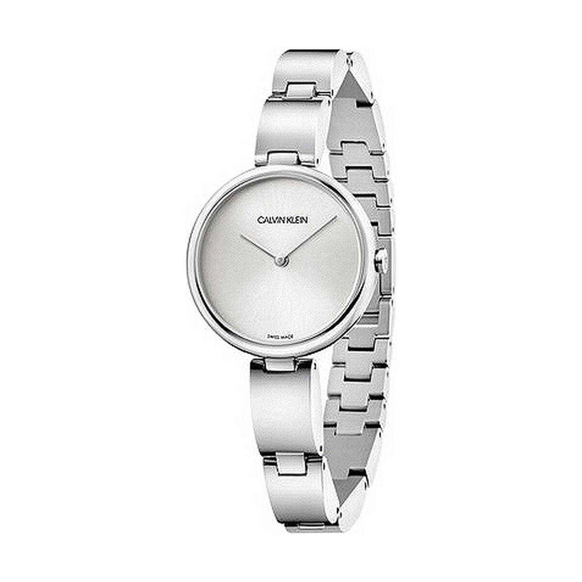 Montre Femme Calvin Klein WAVY (Ø 32 mm) – Quartz, Bracelet Acier, Étanche 3 ATM