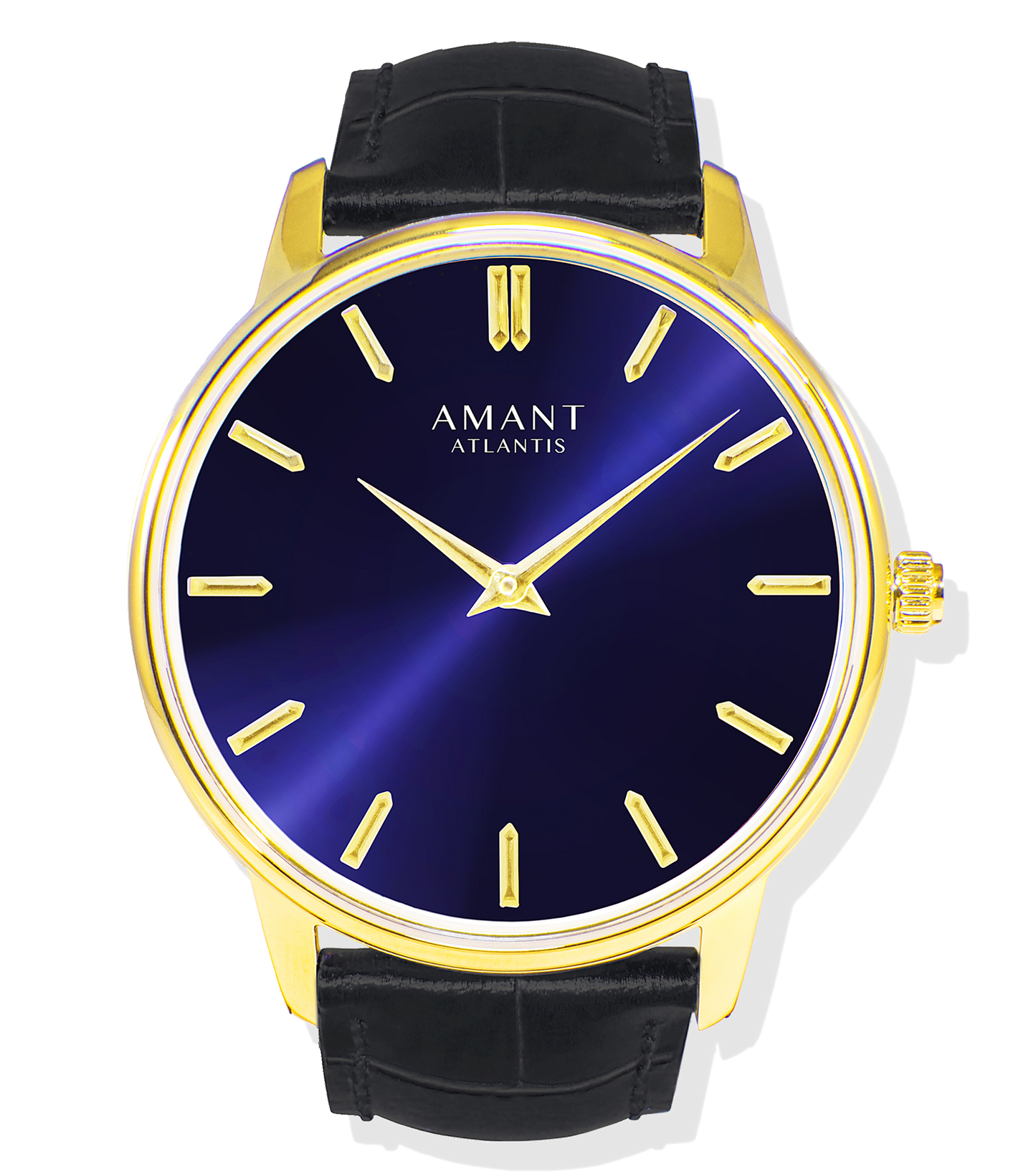 Montre Amant Atlantis – Ultra Slim 6 mm, Acier Inoxydable, Verre Saphir, Étanche 5 ATM, Garantie Étendue