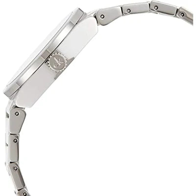 Montre Femme Calvin Klein K6K33143 – Acier Inoxydable Gris, Quartz, Étanche 5 ATM, Ø 30 mm