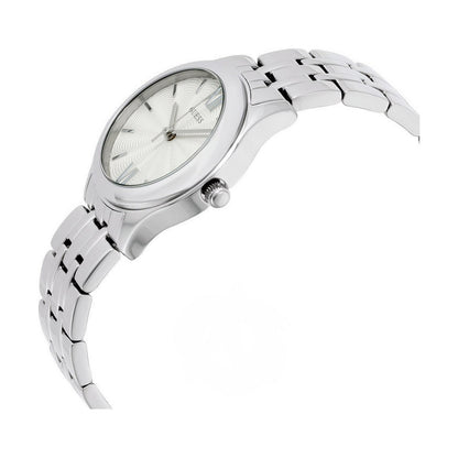 Montre Femme Guess W0769L1 – 32 mm, Acier Inoxydable Argent, Cadran Beige, Quartz