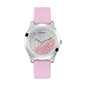 Montre Femme Guess W1223L1 – Élégance Moderne, Quartz & Bracelet Silicone