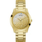 Montre Femme Guess – 42 mm, Acier Inoxydable Doré, Cadran Multicolore, Quartz, Étanche 3 ATM
