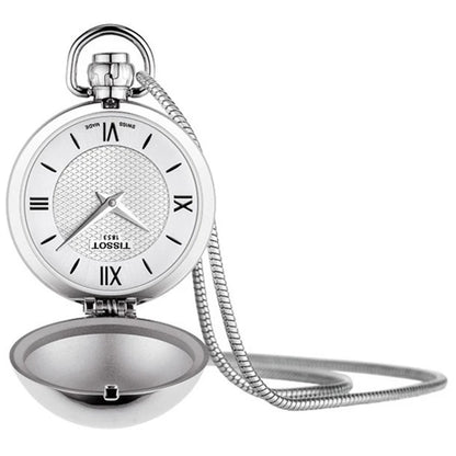 Montre de Poche Tissot T-POCKET (Ø 22 mm) – Quartz Suisse, Verre Saphir, Étanche 3 ATM