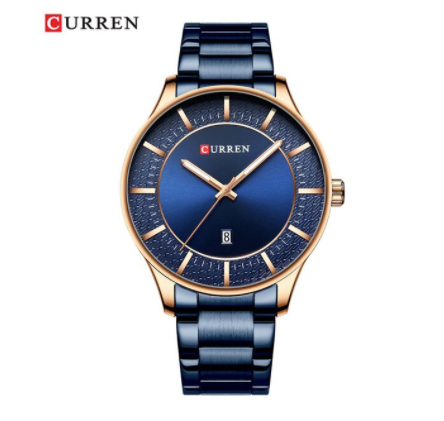Montre Homme CURREN Classic Metal I 5511413 – Quartz Japonais Seiko, Alliage Robuste, Ø 49 mm, Étanche 30M