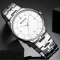 Montre Homme CURREN Discreet Classic Metal I 551171 – Quartz Japonais, Acier Inoxydable, Ø 42 mm, Étanche 30M