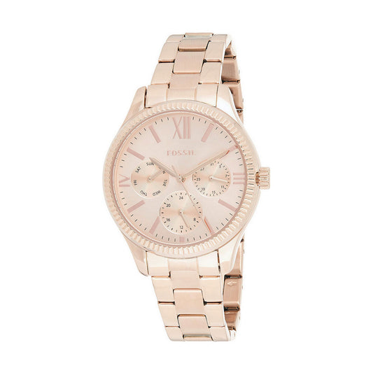 Montre Femme Fossil RYE (Ø 36 mm) – Quartz, Acier Inoxydable, Date, Étanche 3 ATM