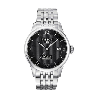 Montre Homme Tissot LE LOCLE (Ø 39 mm) – Automatique, Bracelet Acier Inoxydable, Verre Saphir, Étanche 3 ATM
