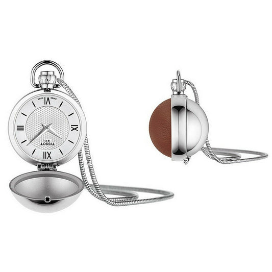 Montre de Poche Tissot T-POCKET (Ø 22 mm) – Quartz Suisse, Verre Saphir, Étanche 3 ATM