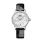 Montre Femme Mido (Ø 34 mm) – Automatique, Date, Bracelet Cuir, Verre Saphir, Étanche 3 ATM