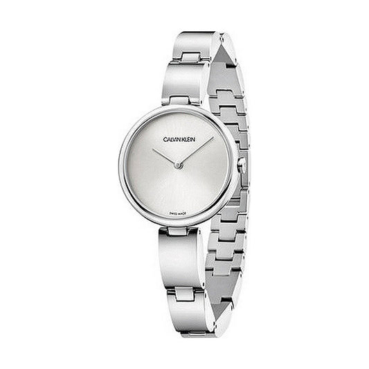 Montre Femme Calvin Klein WAVY (Ø 32 mm) – Quartz, Bracelet Acier, Étanche 3 ATM