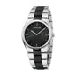 Montre Femme Calvin Klein CONTRAST (Ø 40 mm) – Quartz, Date, Bracelet Acier, Étanche 3 ATM