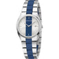 Montre Femme Calvin Klein K9E231VX (Ø 34 mm) – Quartz Élégante Bicolore Argent & Bleu