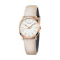 Montre Femme Calvin Klein POSH – Quartz, Ø 32 mm, Bracelet Cuir, Étanche 3 ATM