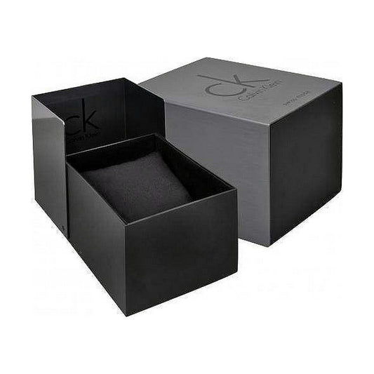 Montre Homme Calvin Klein ESTABLISHED – Quartz, Bracelet Cuir, Ø 43 mm, Étanche 3 ATM