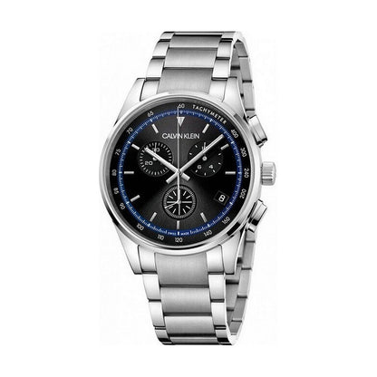 Montre Homme Calvin Klein COMPLETION – Quartz Chronographe, Acier Inoxydable, Ø 43 mm, Verre Saphir – Étanche 5 ATM