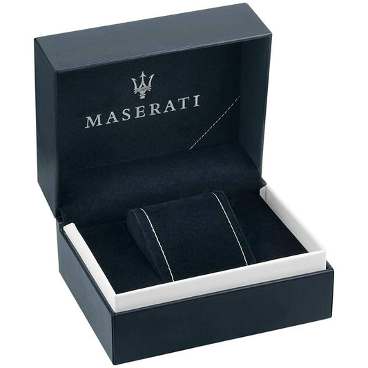 Montre Homme Maserati R8873633003 (Ø 42 mm) – Quartz, Acier Inoxydable Doré, Cadran Noir, Étanche 5 ATM