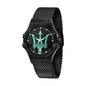 Montre Homme Maserati R8853144002 (Ø 44 mm) – Quartz, Acier Inoxydable Noir, Étanche 10 ATM
