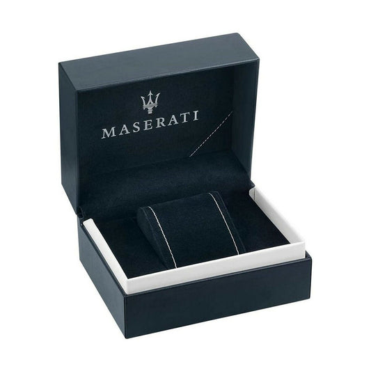 Montre Homme Maserati R8853144002 (Ø 44 mm) – Quartz, Acier Inoxydable Noir, Étanche 10 ATM