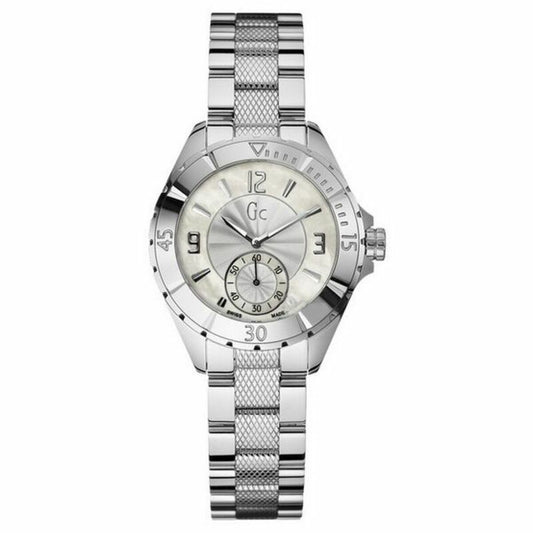 Montre Femme Guess A70000L1 – 34 mm, Acier Inoxydable Argent, Quartz, Étanche 10 ATM