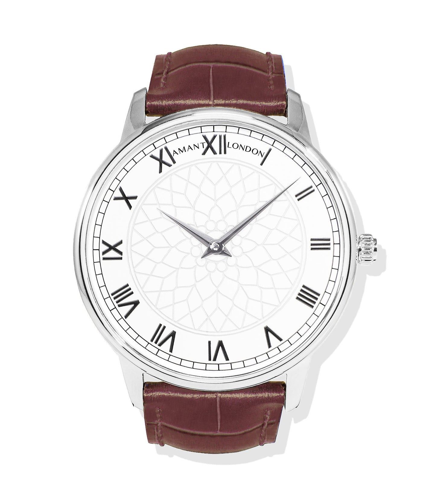 Montre Amant London Petite Sienna – Ultra Slim 6 mm, Acier Inoxydable, Verre Saphir, Étanche 5 ATM, Édition Petite 36 mm