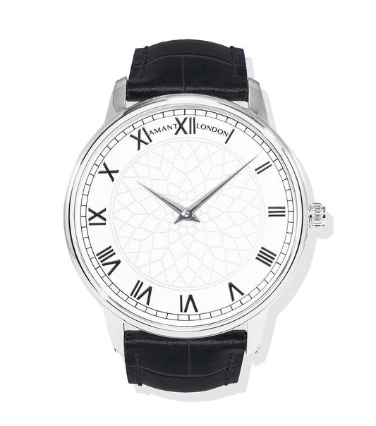 Montre Amant London Petite Sienna – Ultra Slim 6 mm, Acier Inoxydable, Verre Saphir, Étanche 5 ATM, Édition Petite 36 mm