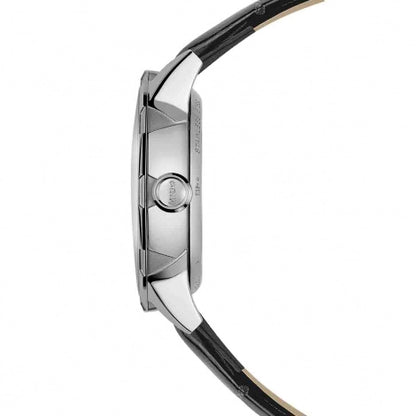 Montre Femme Mido (Ø 34 mm) – Automatique, Date, Bracelet Cuir, Verre Saphir, Étanche 3 ATM